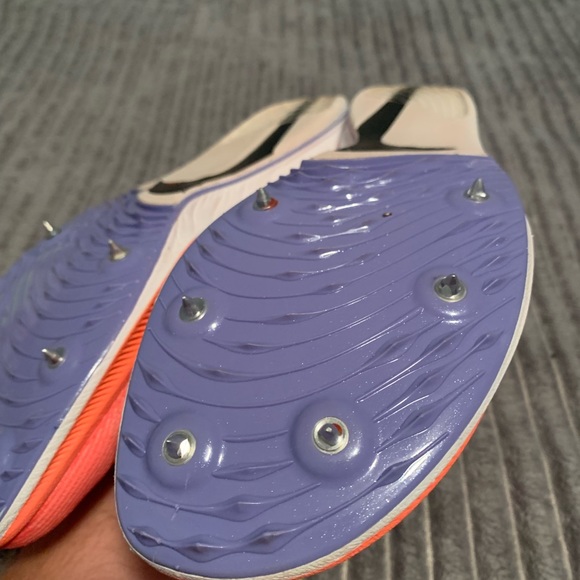 Size 9 - lightly worn Nike ZoomX Dragonfly Bright Mango 2020 - Picture 13 of 13